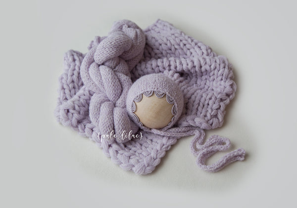 {PALE LILAC} Beaded set