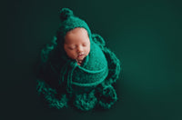 {Emerald} fuzzy wrap set 0113