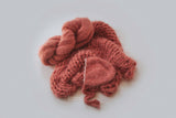 Whispy set Deco bonnet {CORAL} 0132