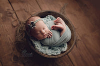 Merino Handspun Blanket {BLUE}